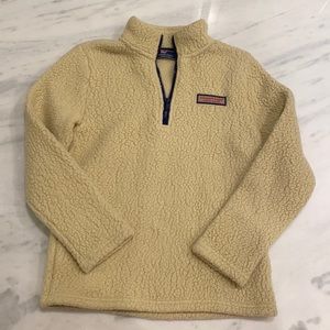 Vineyard Vines Sherpa 1/4-zip pullover